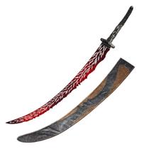 Katana Elden Ring Grande Matadora De Dragões Aço Com Suporte Decorativa