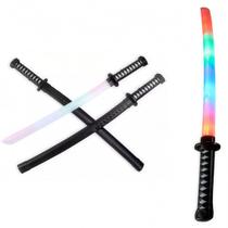 Katana Espada Com Luz E Som Demon Slayer Kimetsu No Yaiba