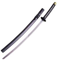 Katana Espada Cosplay Anime Ninja Samurai Em Aço Com Base Decorativa