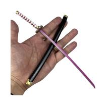 Katana Mini Tanjurou De 10 Polegadas, Espada De Metal Do Caçador De Demônios, Sabre Samurai Japonês