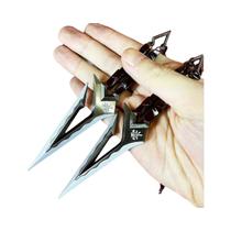 Katana Ninja De Metal Em Tamanho Real De 6,3 Polegadas, Acessório De Cosplay De Anime, Espada