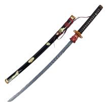 Katana Onimaru Kunitsuna Valorant Preto Cosplay Colecionável