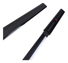 Katana Preta Sasuke Uchiha Naruto Lâmina Bambu Decoração Preto