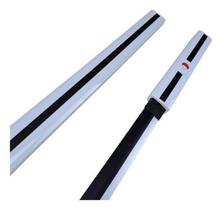 Katana Sasuke Uchiha Naruto Lâmina Bambu Branca Decoração Katana Sasuke Uchiha Naruto Lâmina Bambu Branca Decoração