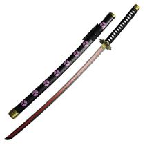 Katana Shusue Decorativa 102cm Aço Com Suporte