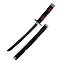 Katana Tanto Kimetsu No Yaiba Tanjiro Com Suporte De Mesa Katana Tanto Kimetsu No Yaiba Tanjiro Com Suporte De Mesa