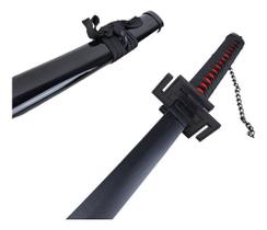 Katana Tensa Zangetsu Bleach Lâmina Bambu Coleção