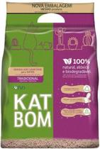 KATBOM Natural - Granulado Sanitário Biodegradável Para Gatos - 3kg - FVO