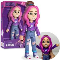 Katlen Boneca Dos Rosa Amiga Emilly Vick Baby Brink