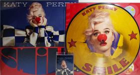Katy Perry - CASSETE KATY PERRY - SMILE - IMPORTADO+2 VINIL