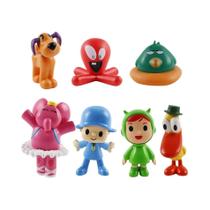 Kawaii 8cm Pocoyo Animal Brinquedo Pássaro Pato Elefante Figura De Pvc Boneca Anime Desenho Animado Kawaii 8cm Pocoyo Animal Brinquedo Pássaro Pato Elefante Figura De Pvc Boneca Anime Desenho Animado