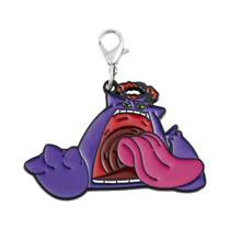 Kawaii Anime Charmander Eevee Gengar Metal Esmalte Pingente Chaveiro Para Mochilas