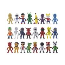 Kawaii Anime Tropeçar Caras Figuras De Ação Conjunto 8-24 Pçs Pvc Jogo Modelo Estátua Crianças