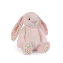 Kawaii Bonnie Rabbit Brinquedo De Pelúcia Com Orelhas Florais Boneca De Pelúcia Macia Almofada De