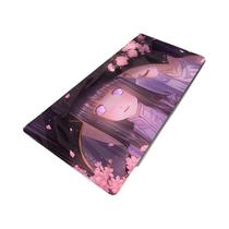Kawaii H-hyuuga Hinata Anime Girl Mouse Pad XXL Tapete De Teclado Para Jogos Antiderrapante Para
