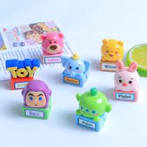 Kawaii Mini Remendos De Resina 7 Pçs/set Toy Story Disney Dos Desenhos Animados Anime 3d Acessórios