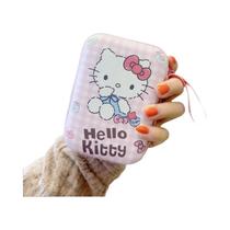 Kawaii Sanrio Hello Kitty Kuromi Bolsa De Armazenamento De Cabo De Dados De Desenho Animado Estojo