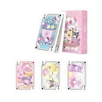 Kawaii Sanrio Kuromi Cartoon Anime Cartas De Jogo Para Meninos E Meninas Jogos De Cartas De Presente