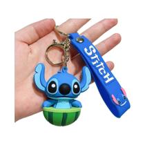 Kawaii Stitch Chaveiro Disney Lilo & Stitch Anime Boneca Pingente Chaveiro Bonito Meninas Presente