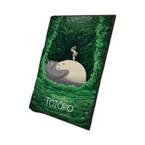 Kawaii Totoro Arte Da Parede Cartaz Hd Qualidade Retro Decoração De Casa Para O Quarto