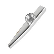 Kazoo De Metal Dourado E Prateado De 12cm, Design Durável E Amigável Para Iniciantes, Para Kazoo De Metal Dourado E Prateado De 12cm, Design Durável E Amigável Para Iniciantes, Para
