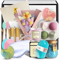 KCNVLCK Kit de Presente Spa com 18 Peças com Bombas de Banho e Ferramentas de Beleza KCNVLCK Kit de Presente Spa com 18 Peças com Bombas de Banho e Ferramentas de Beleza