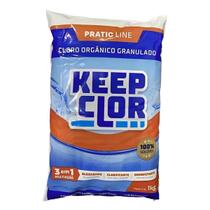 Keepclor dicloro 40% pratic line saco 1kg