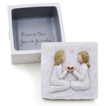 Keepsake Box AcowSpt Best Friend Presentes de aniversário para mulheres
