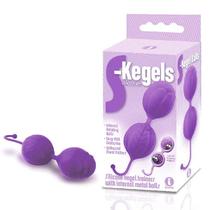 Kegel Balls Icon Brands Inc. 74759 The 9's S-Kegel Purple