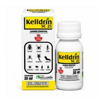 Kelldrin SC25 Inseticida Concentrado 30ml Contra Baratas, Formigas e Escorpiões Eficaz