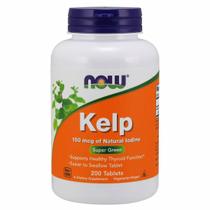 Kelp 200 Tabs da Now Foods (pacote com 4)