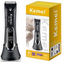 Kemei Aparador de Pelos A Prova D'Agua 1845 Maquina Cabelo