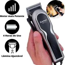 Kemei Km-119 Cortador Digital Para Cabelo Profissional