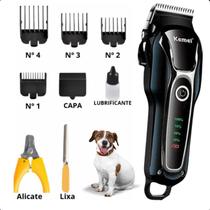 Kemei KM-1991 Cortador de Pelo Silencioso e Potente para Pets Kemei KM-1991 Cortador de Pelo Silencioso e Potente para Pets
