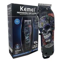 Kemei Km-735 Bivolt Sem Fio Profissional Potente