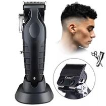 Kemei Km2296: Máquina Elétrica Corte Cabelo E Barba Afiada E