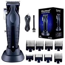 Kemei KM2296: Máquina Elétrica de Corte de Cabelo e Barba Afiada Original e Duravel Entrega Rápida