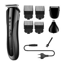 Kemei-máquina de cortar cabelo 3 em 1, profissional elétrica, masculina, para corte de barba