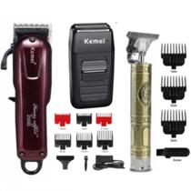 kemei shaver Finalização Corte Motor potente Melhor Maquina