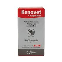 Kenovet Cetoprofeno Anti-Inflamatório Syntec 20ml Kenovet Cetoprofeno Anti-Inflamatório Syntec 20ml