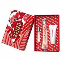 Kenzo Flower By Kenzo Ikebana Coffret Perfume Feminino EDP + Travel Spray + Loção Corporal