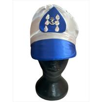 Kepe Branco com Azul Escuro Sabedoria Firmeza Espiritual Proteção Divina