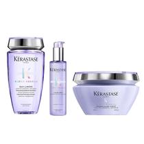 Kérastase Blond Absolu Kit - Shampoo + Máscara Desamareladora + Sérum