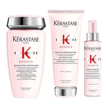 Kérastase Genesis Kit - Shampoo Antiqueda + Condicionador + Protetor Térmico Kérastase Genesis Kit - Shampoo Antiqueda + Condicionador + Protetor Térmico