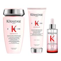 Kérastase Genesis Kit Shampoo Antiqueda + Condicionador + Sérum Finalizador