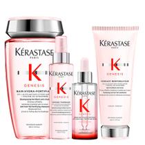 Kérastase Genesis Kit - Shampoo + Condicionador + Sérum + Protetor Térmico Kérastase Genesis Kit - Shampoo + Condicionador + Sérum + Protetor Térmico