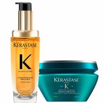 Kérastase Kit - Óleo Capilar + Máscara de Tratamento para Reconstrução Capilar Kérastase Kit - Óleo Capilar + Máscara de Tratamento para Reconstrução Capilar