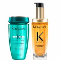 Kérastase Kit Shampoo + Óleo Capilar para Acabar com as Pontas Duplas Kérastase Kit Shampoo + Óleo Capilar para Acabar com as Pontas Duplas
