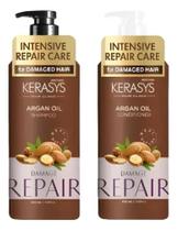 Kerasys Kit Argan Oil Shampoo 400ml + Condicionador 400ml (nutrição profunda e restauração) Kerasys Kit Argan Oil Shampoo 400ml + Condicionador 400ml (nutrição profunda e restauração)