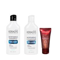 Kerasys Kit (Duo Moisturizing 180ml + Leave In Heat Active Damage Repair 50ml) Kerasys Kit (Duo Moisturizing 180ml + Leave In Heat Active Damage Repair 50ml)